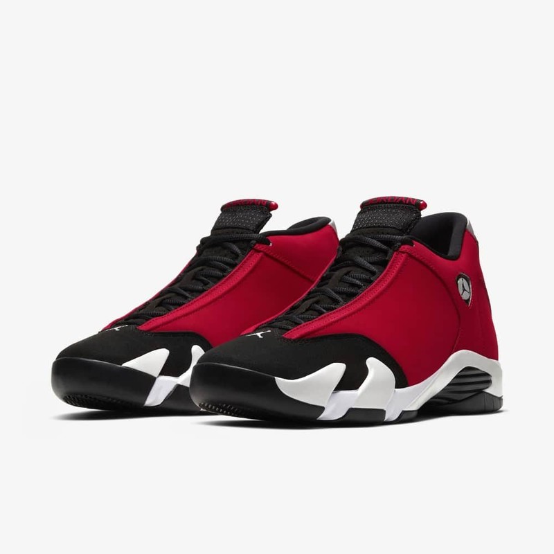 Black and red retro 14 on sale